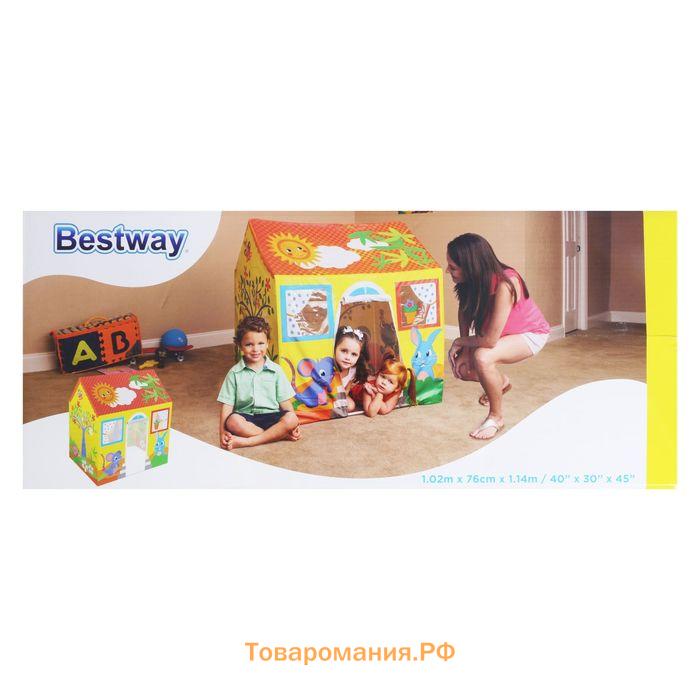 Игровой домик-палатка, 102 х 76 х 114 см, от 2-6 лет, 52007 Bestway