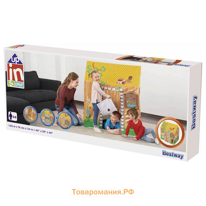 Игровой домик-палатка, 102 х 76 х 114 см, от 2-6 лет, 52007 Bestway