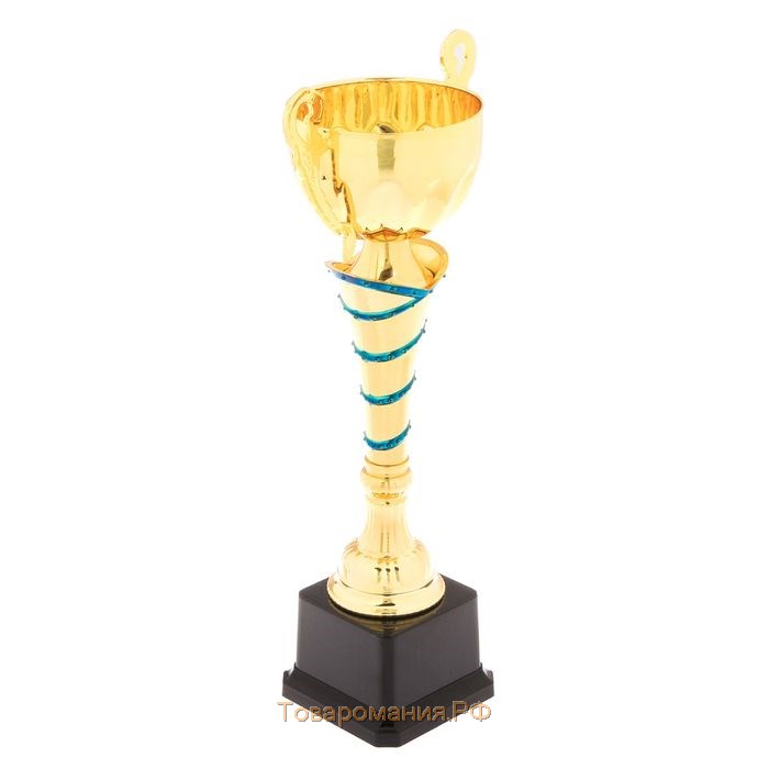 Кубок 139C, наградная фигура, золото, подставка пластик, 29,5 × 13 × 7,5 см.