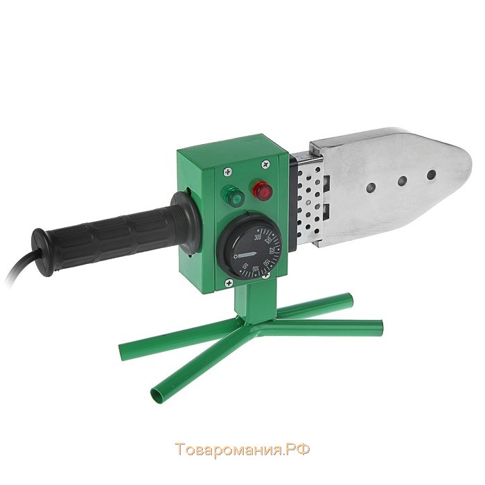 Аппарат для сварки пластиковых труб ТУНДРА, 1000 Вт, комплект насадок 20-50 мм, 50-300°