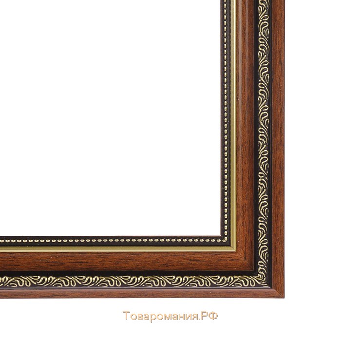 Рама для картин (зеркал) 30 х 40 х 3,3 см, пластиковая, Dorothy, коричневая