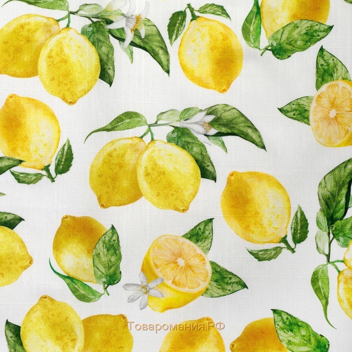 Фартук "" Лимоны 60х65 см см, 100% хл, репс 190 гр/м2