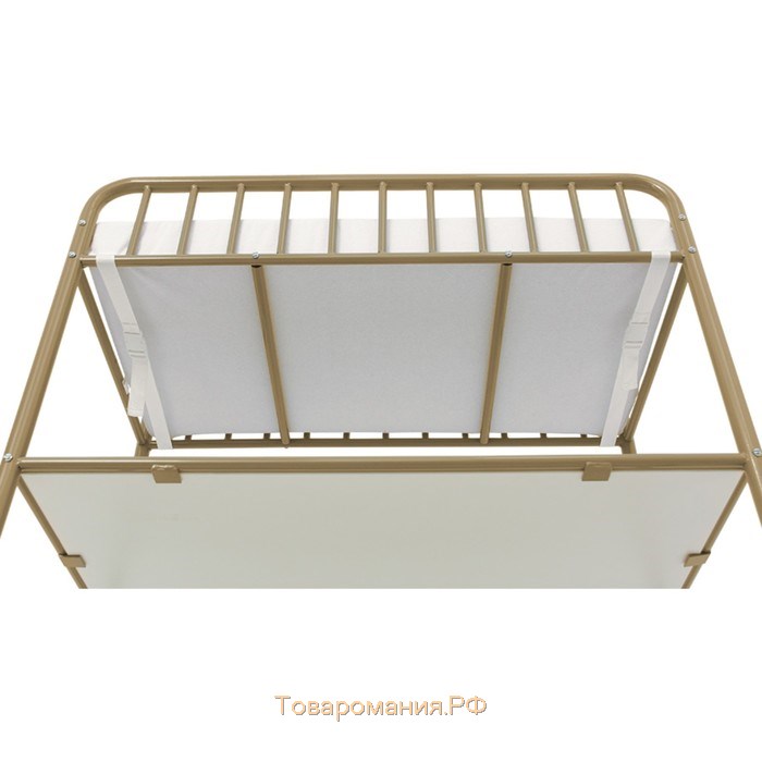 Столик для пеленания Polini kids Vintagе 1180 металлический, цвет бронзовый