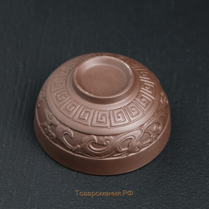 Пиала керамическая «Восток», 60 мл, 7×3,5 см, цвет коричневый