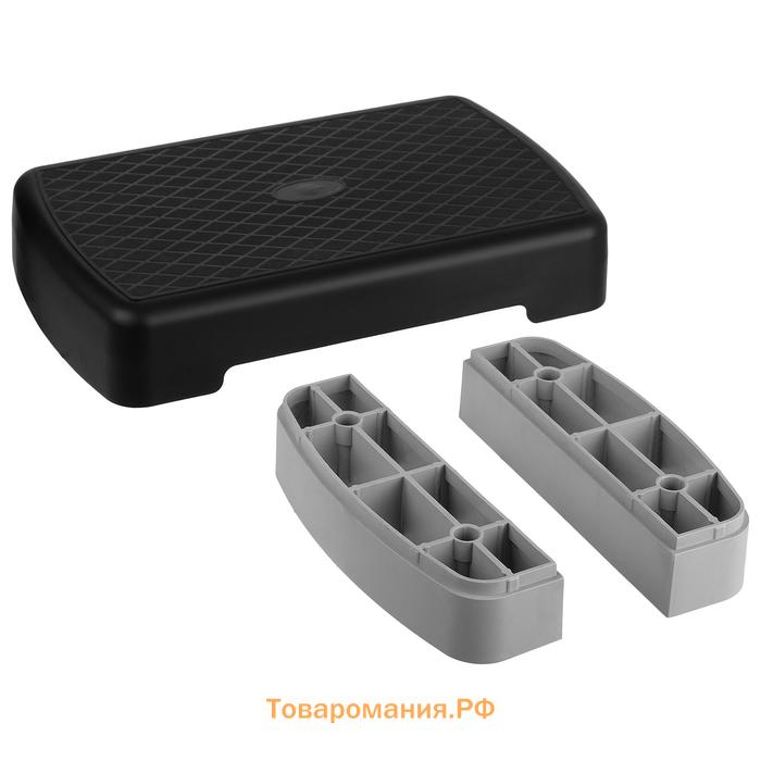 Степ-платформа ONLYTOP, 2-уровневая, 47×27×13 см, до 80 кг