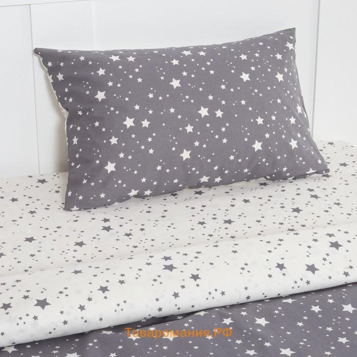 Постельное белье  1,5 сп "Starry sky", 143х215 см, 150х214 см, 50х70 см -1 шт, 100% хлопок, бязь