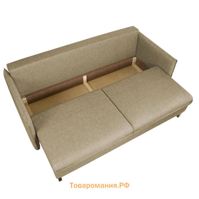 Диван "Матис" с подлокотниками, ткань рогожка Beige С/М 1300х1950