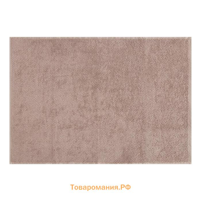 Коврик махровый  Organic Stone 50х70 см, 100% хл, 550гр/м2