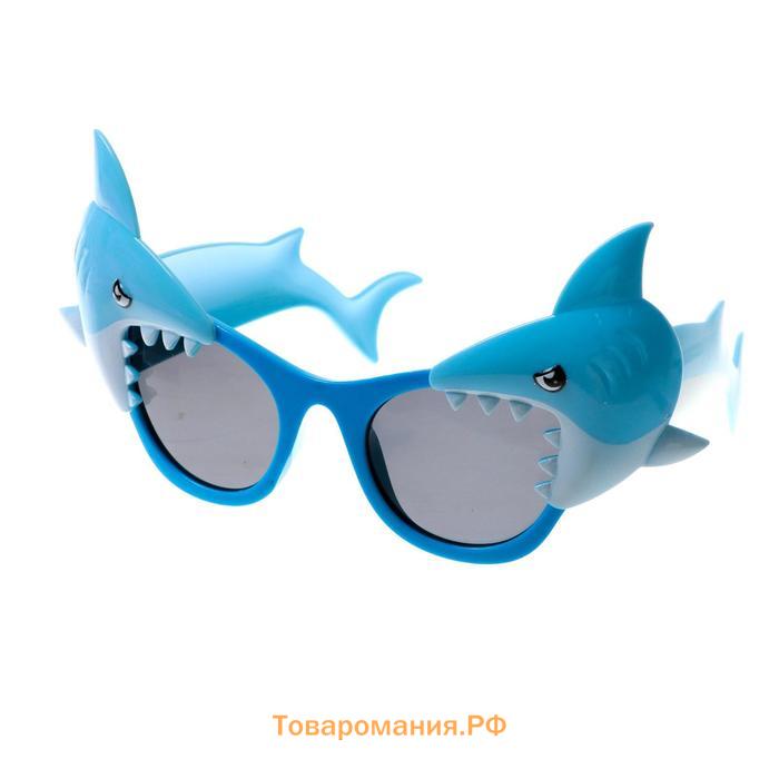 Карнавальные очки «Акула»