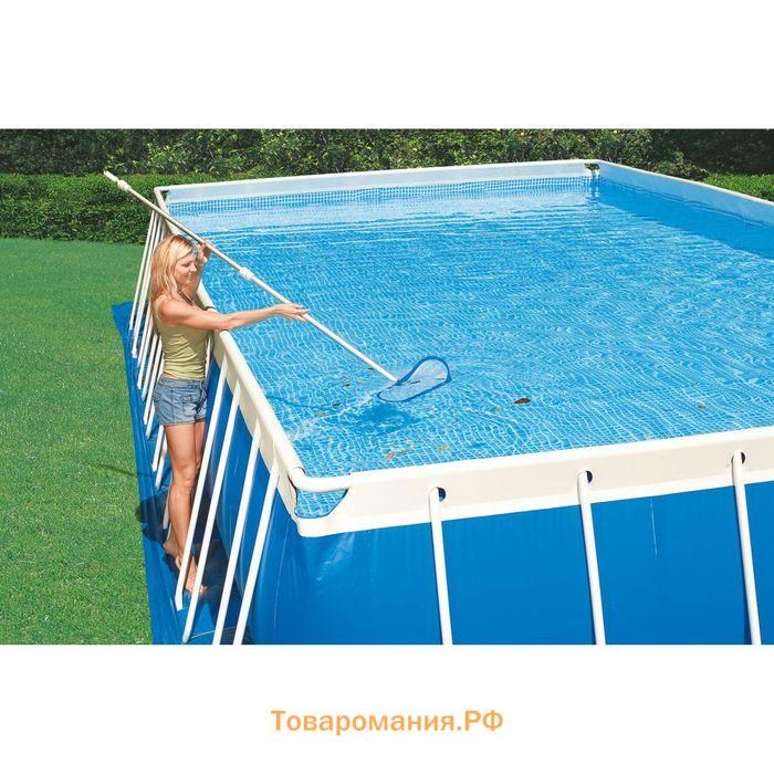Набор для чистки бассейна: пылесос с 3 насадками, сачок, прямая щётка, 279 см, 28003 INTEX