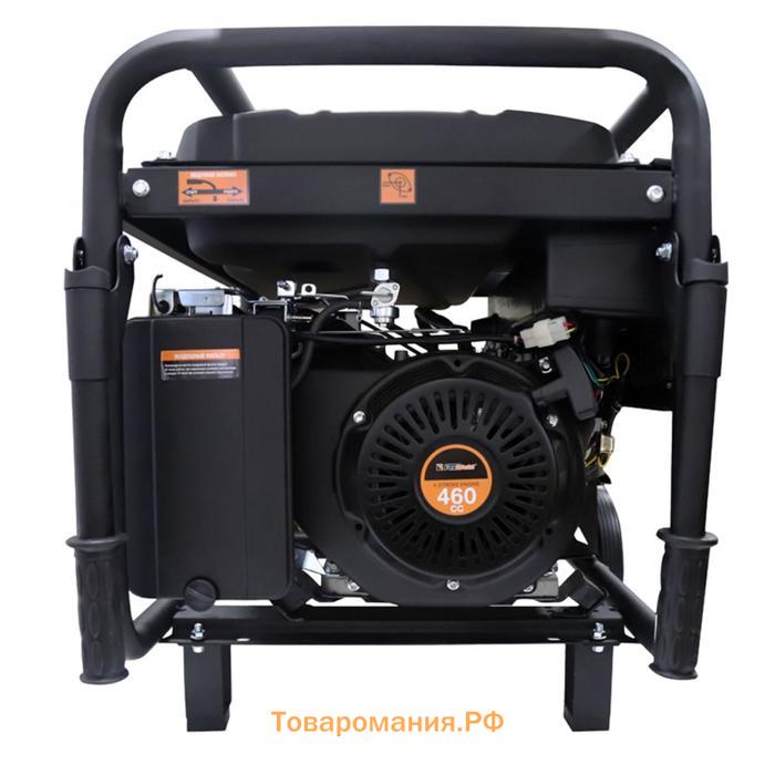 Бензиновый генератор FoxWeld Expert G9500-3 HP, 8 кВт, 3х220 В/2х16,32 А, 12 В, электропуск   730574