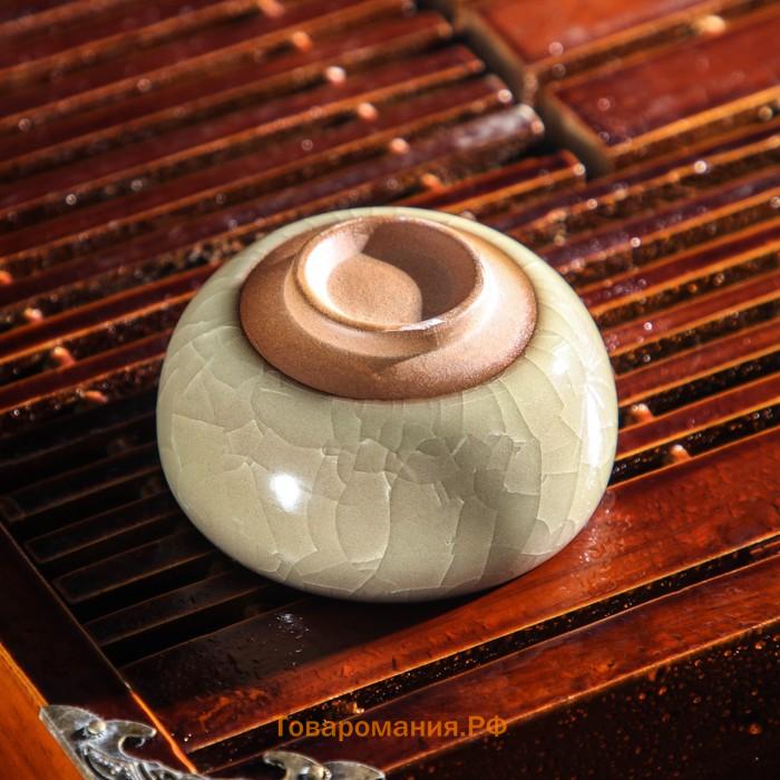 Пиала керамическая «Лунный камень», 35 мл, цвет МИКС