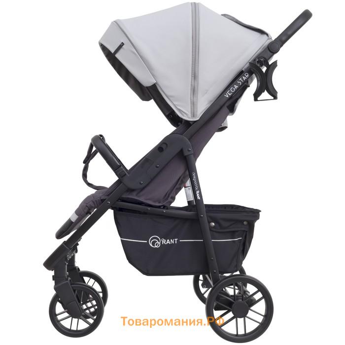 Коляска прогулочная Rant Vega Star RA057, цвет soft grey