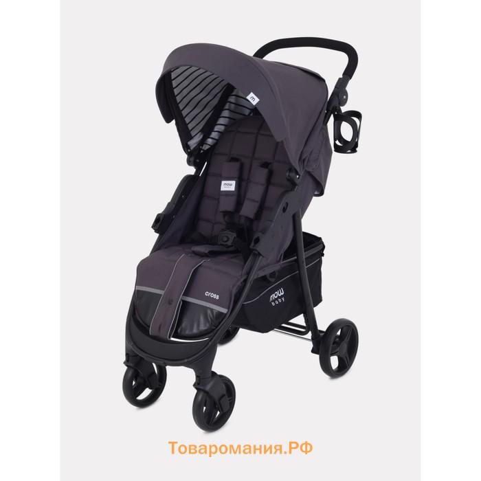 Коляска прогулочная Mowbaby Cross RA080, цвет carbon