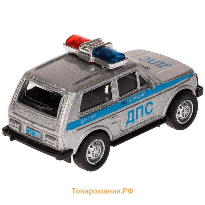 Машина металлическая «LADA полиция», 10 см, инерция