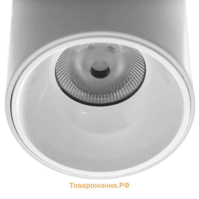 Светильник "Роллфи" LED 4000К 10Вт DIM220 IP54  белый 7,5х7,5х10см