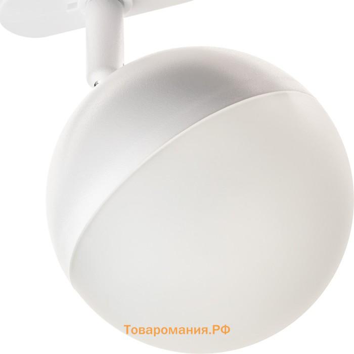 Светильник трек-й ARTLINE повор-й шар 100×100x75mm GX53 230В пластик 4м² бел 59925 2 Ritter