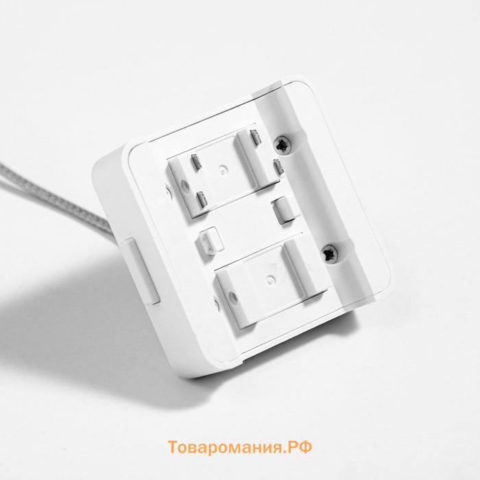 Светильник трековый SLIM "Фонарь" LED 12Вт 3000K-6000К 48V CRI90 белый 17х17х39-139см