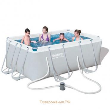 Бассейн каркасный Bestway Frame Pool Set, 282×196×84 см, фильтр-насос, 56629