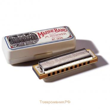 Губная гармошка Hohner M1896106 Marine Band Classic A-major