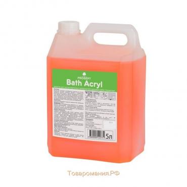 Средство для чистки акриловых поверхностей и душевых кабин Bath  Acryl . Концентрат, 5л