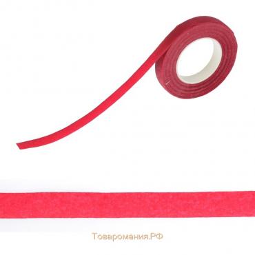 Тейп-лента "Бордовая" намотка 27,3 метра ширина 1,2 см