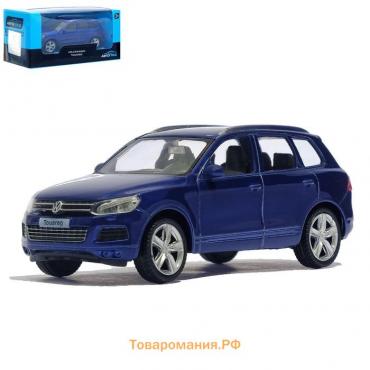 Машина металлическая VOLKSWAGEN TOUAREG, 1:43, цвет коричневый