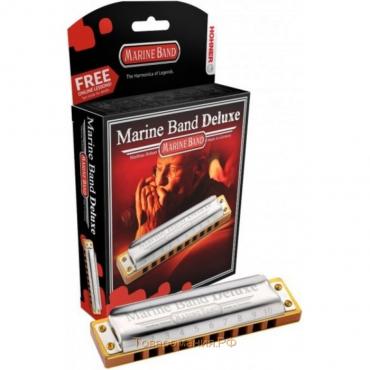 Губная гармошка HOHNER Marine Band Deluxe 2005/20 C (M200501X)Richter Classic