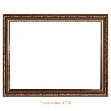 Рама для картин (зеркал) 30 х 40 х 3,3 см, пластиковая, Dorothy, коричневая
