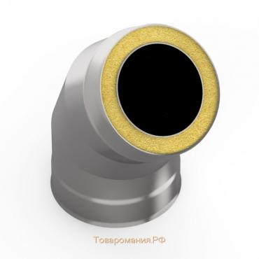 Сэндвич-отвод 135°, d 150 × 210 мм, нерж/нерж, 0.5 мм/0.5 мм