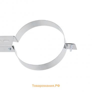 Хомут штанги регулируемой, нержавеющая сталь AISI 430, толщина 0.8 мм, d=200 мм