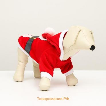 Новый год. Толстовка Santa, XL (ДС 40, ОГ 50 см)