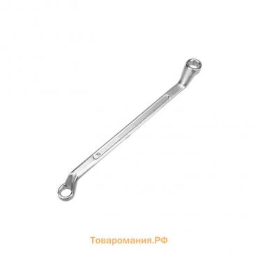Ключ накидной REXANT 12-5854-2, хром, коленчатый, 10х11 мм