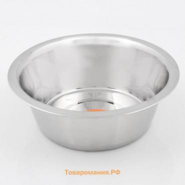 Миска для животных Пижон, металлическая, 1,5 л, стандартная