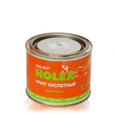 Грунт Holex Wash Primer 1:1, кислотный, без отвердителя, 0,5 л