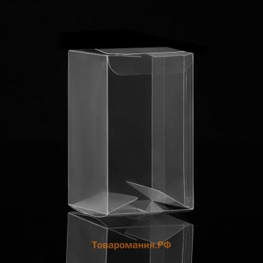 Складная коробка из PVC 6 x 6 x 10 см