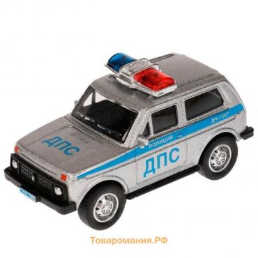 Машина металлическая «LADA полиция», 10 см, инерция