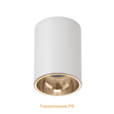 Светильник "Роллфи" LED 4000К 10Вт DIM220 IP54  белый золото 7,5х7,5х10см